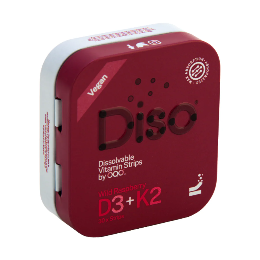 Diso Vitamin D3 and K2 - Wild Raspberry